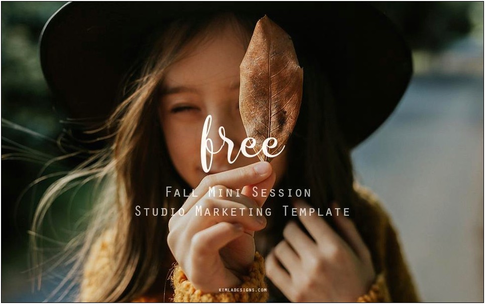 Free Templates For Photographers Photoshop Marketing A Session