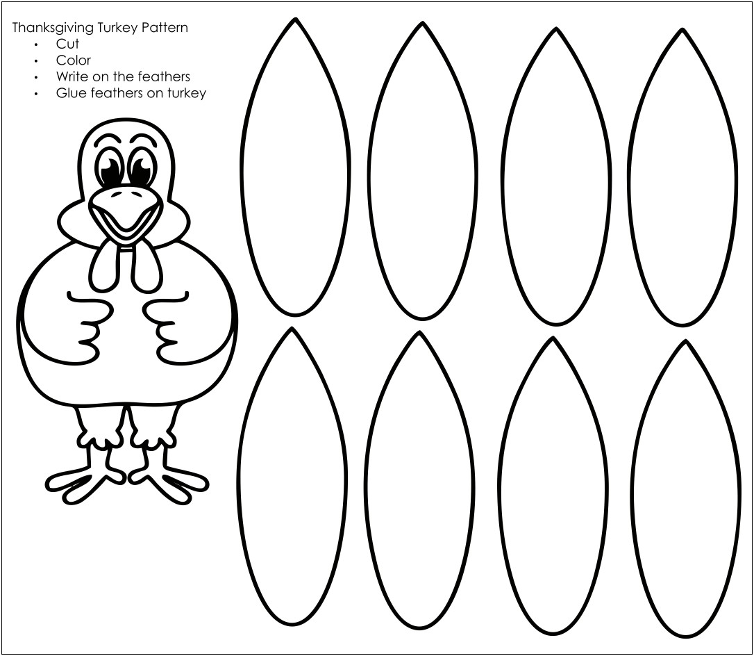 Free Templates Hats For Toddlers For Thanksgiving