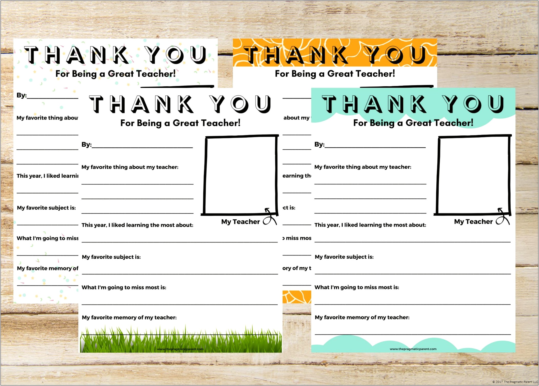 Free Thank You Letter Template For Kids