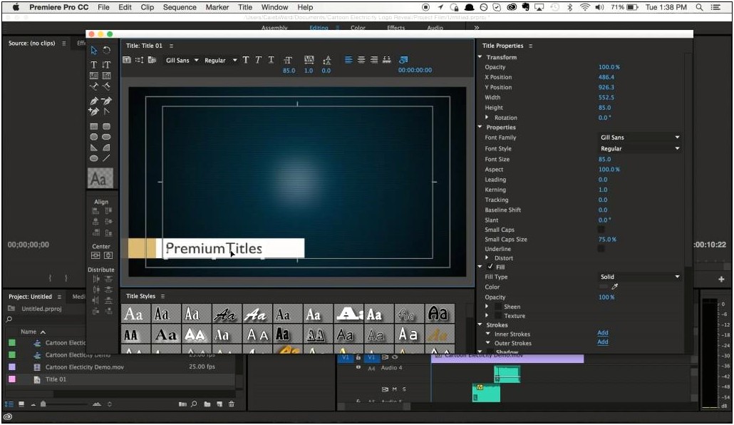 Free Title Templates For Adobe Premiere Cs5