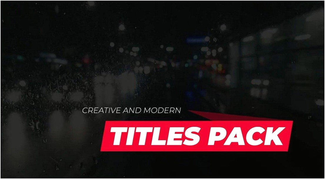 Free Title Templates For Final Cut Pro 7