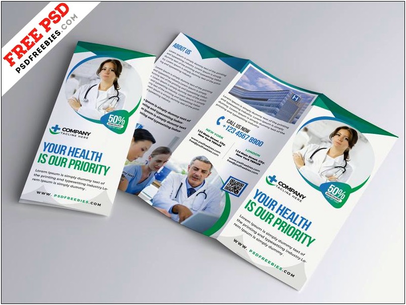 Free Tri Fold Medical Brochure Template