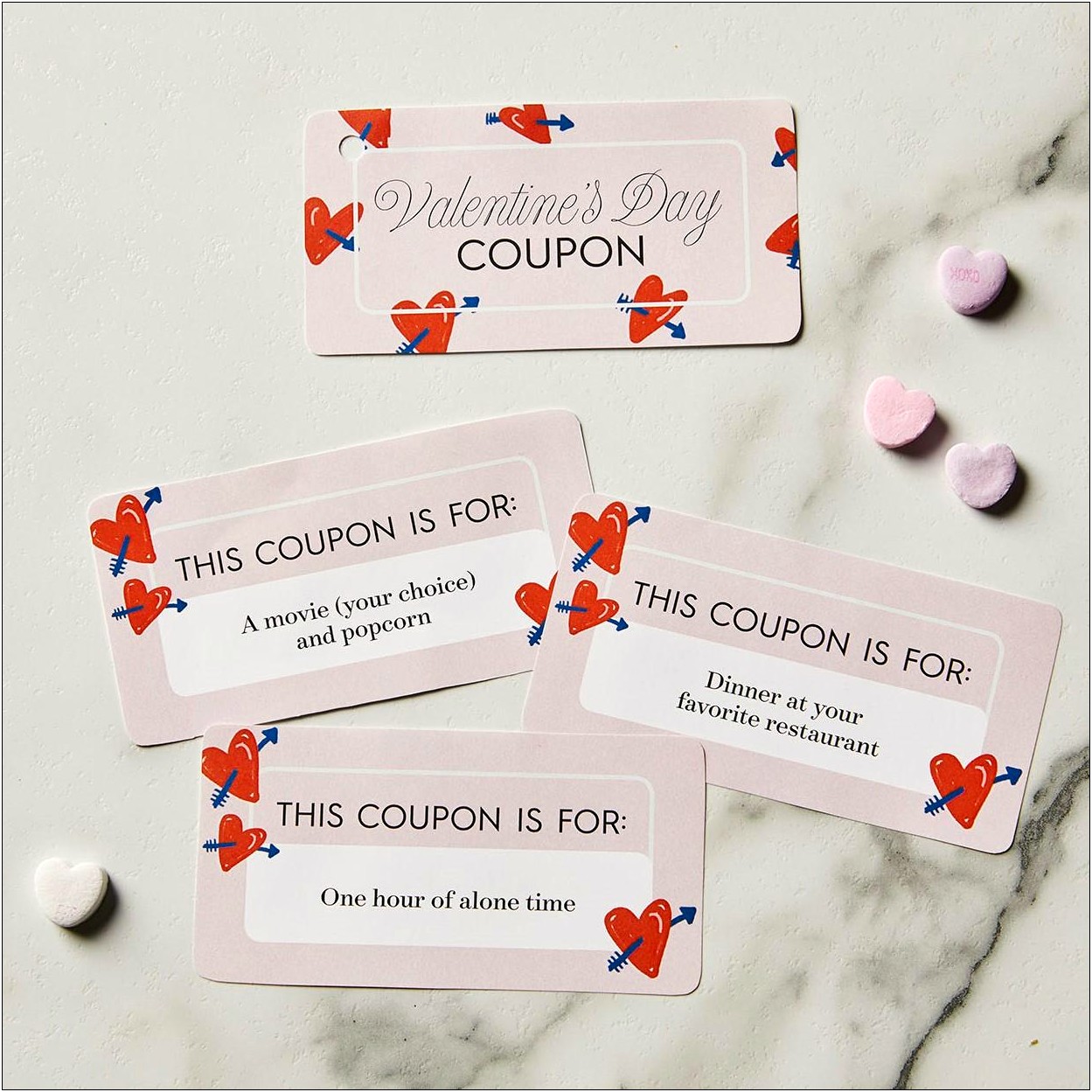 Free Valentine's Day Coupon Template
