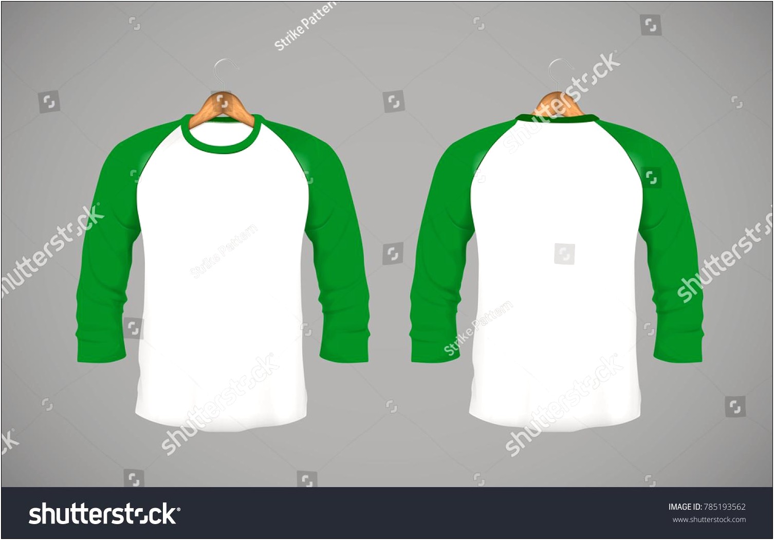 Free Vector Long Sleeve T Shirt Template