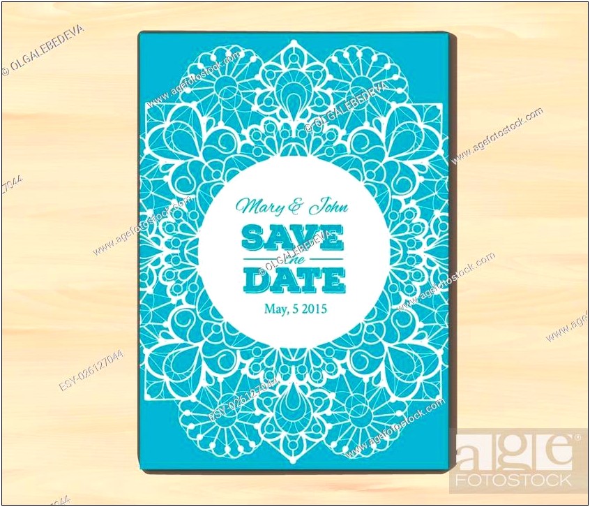 Free Vintage Save The Date Postcard Template