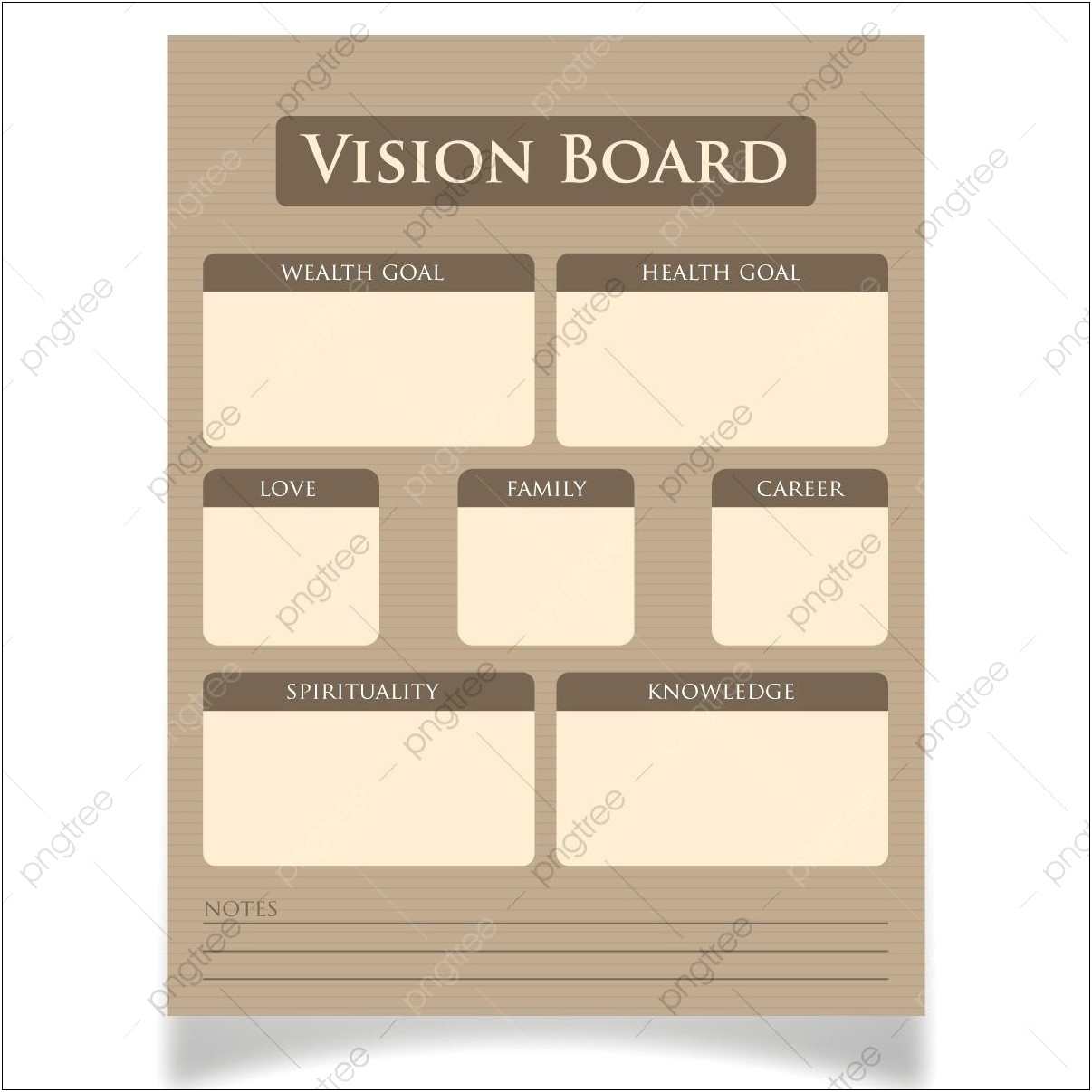 Free Vision Board Party Invitation Template
