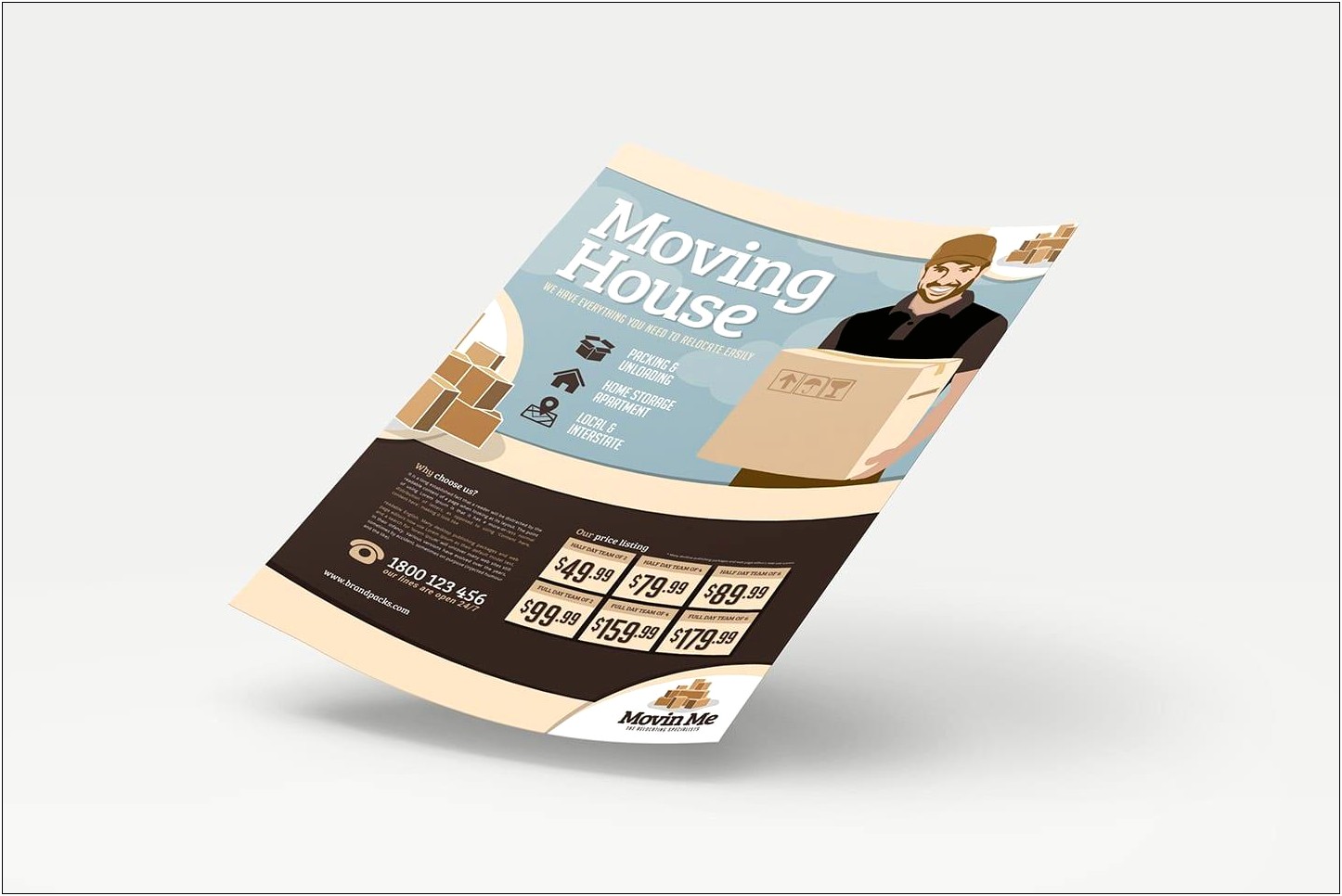 Free We Are Moving Flyer Templates