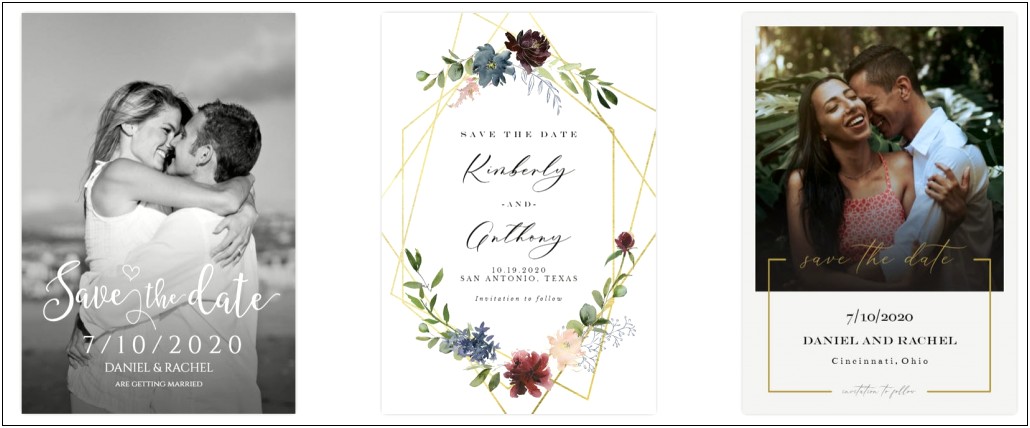 Free Wedding Save The Date Template To Email