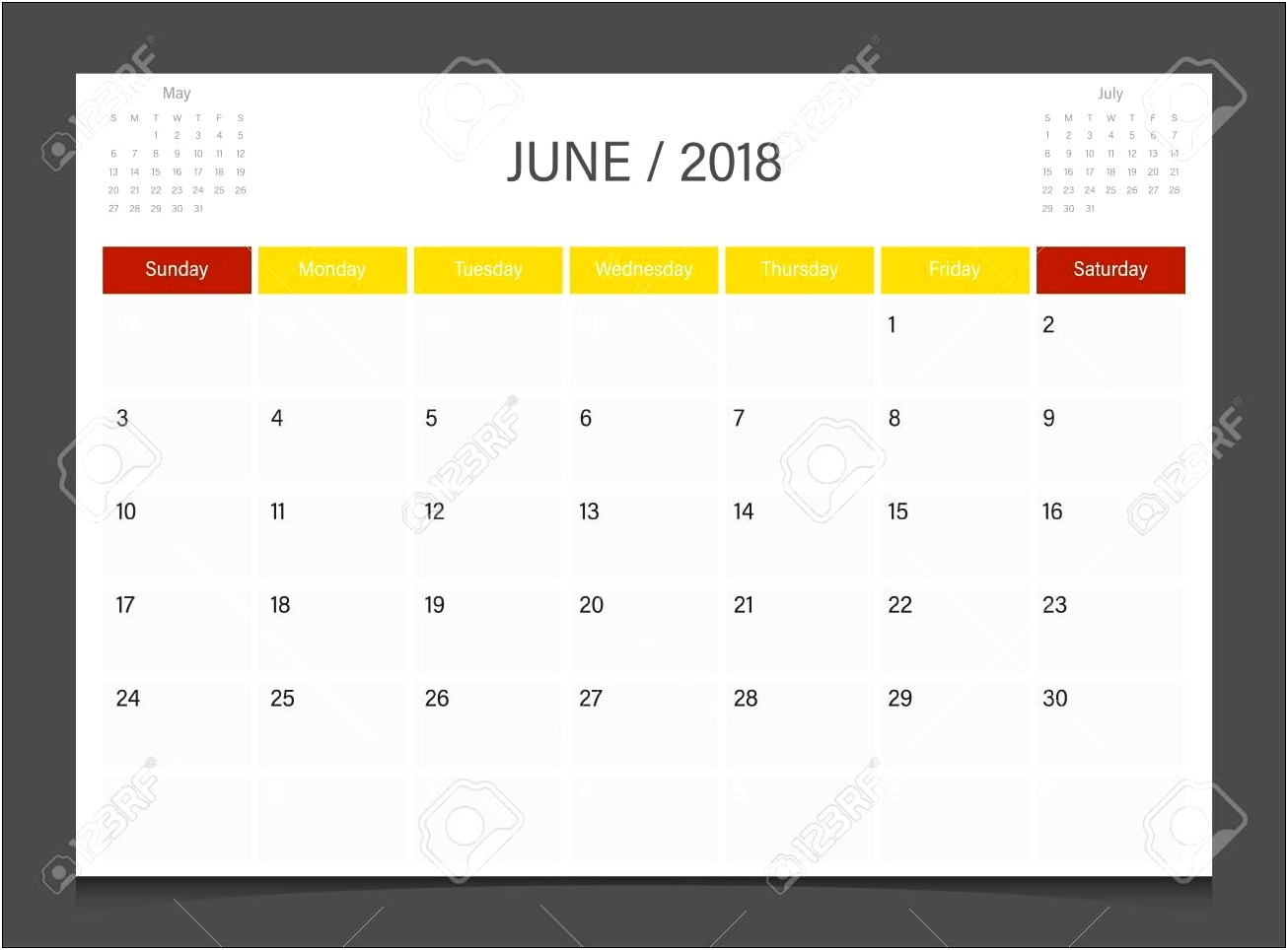 Free Weekly Class Schedule Template June 2018