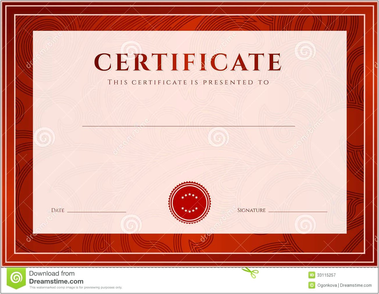 Free Word Template Certificate Musical Award Of Achievement
