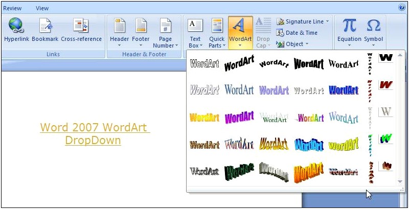 Free Word Template To For Art Gallery