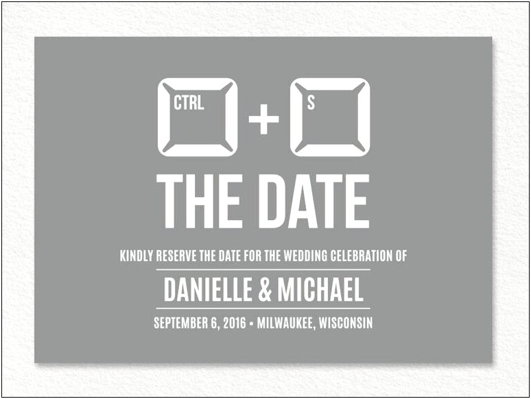 Funny Save The Date Templates Free