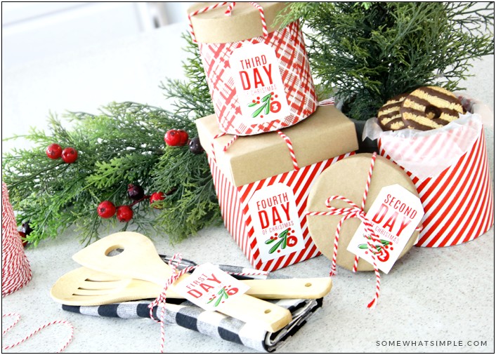 Funny Toilet Paper Christmas Gift Free Templates
