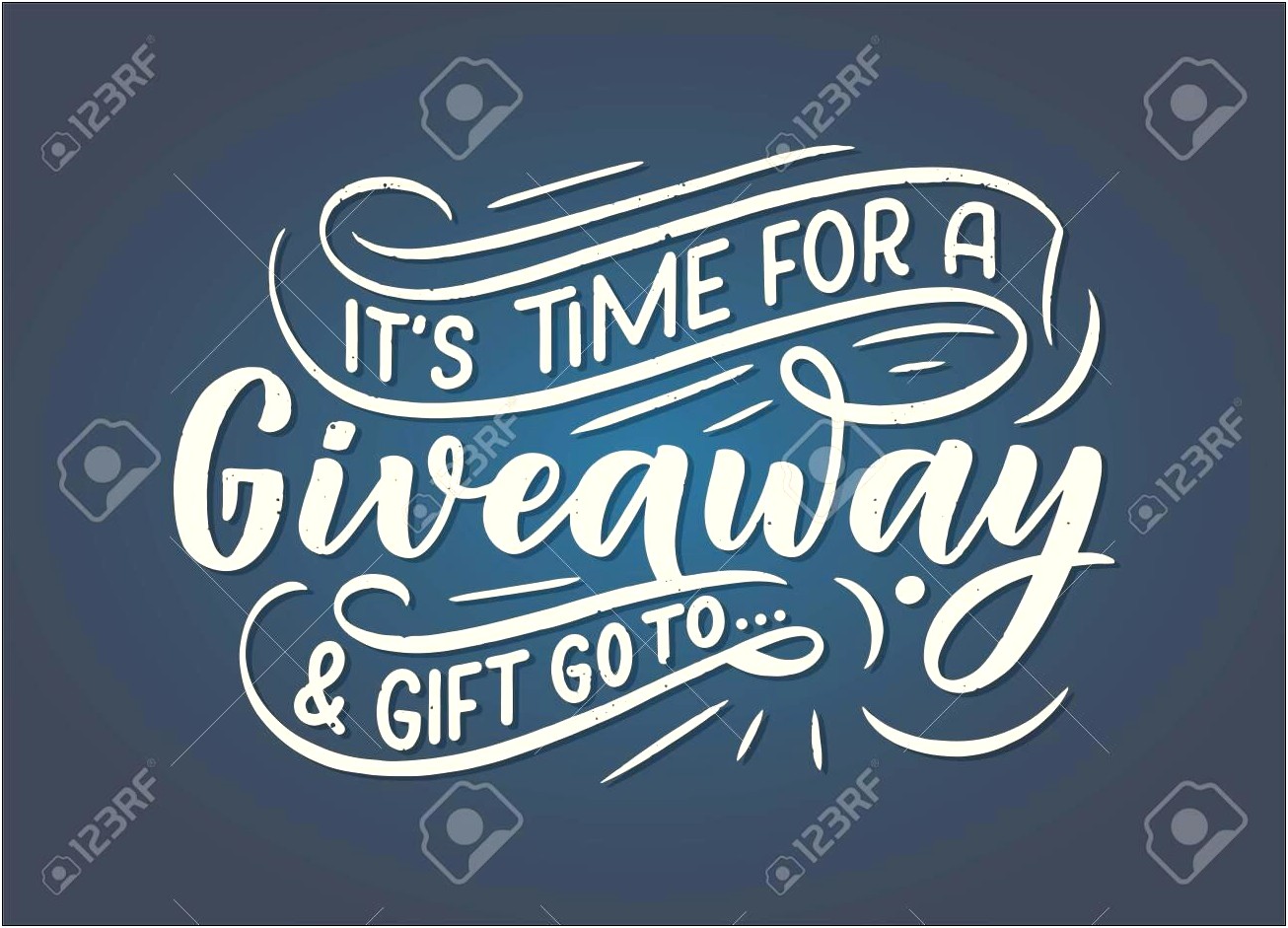 Gift Card Like A Share Giveaway Free Template