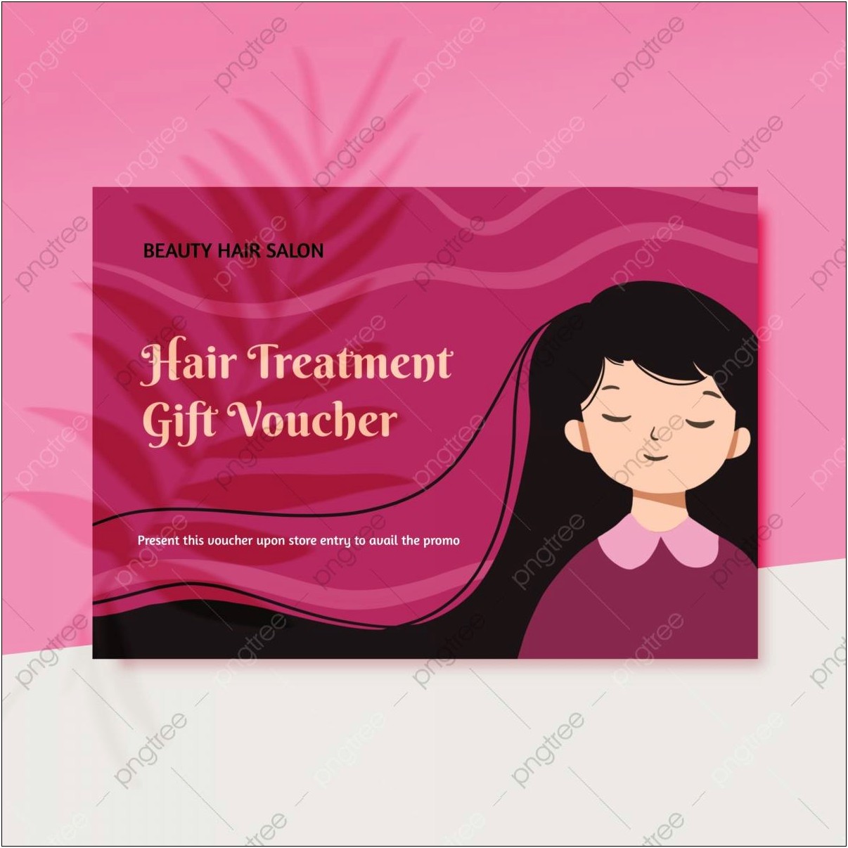 Gift Certificate Hair Salon Template Free