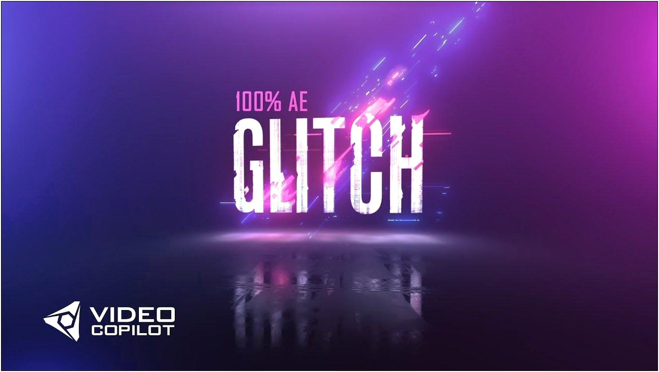 Glitch V1.0 After Effects Template Free