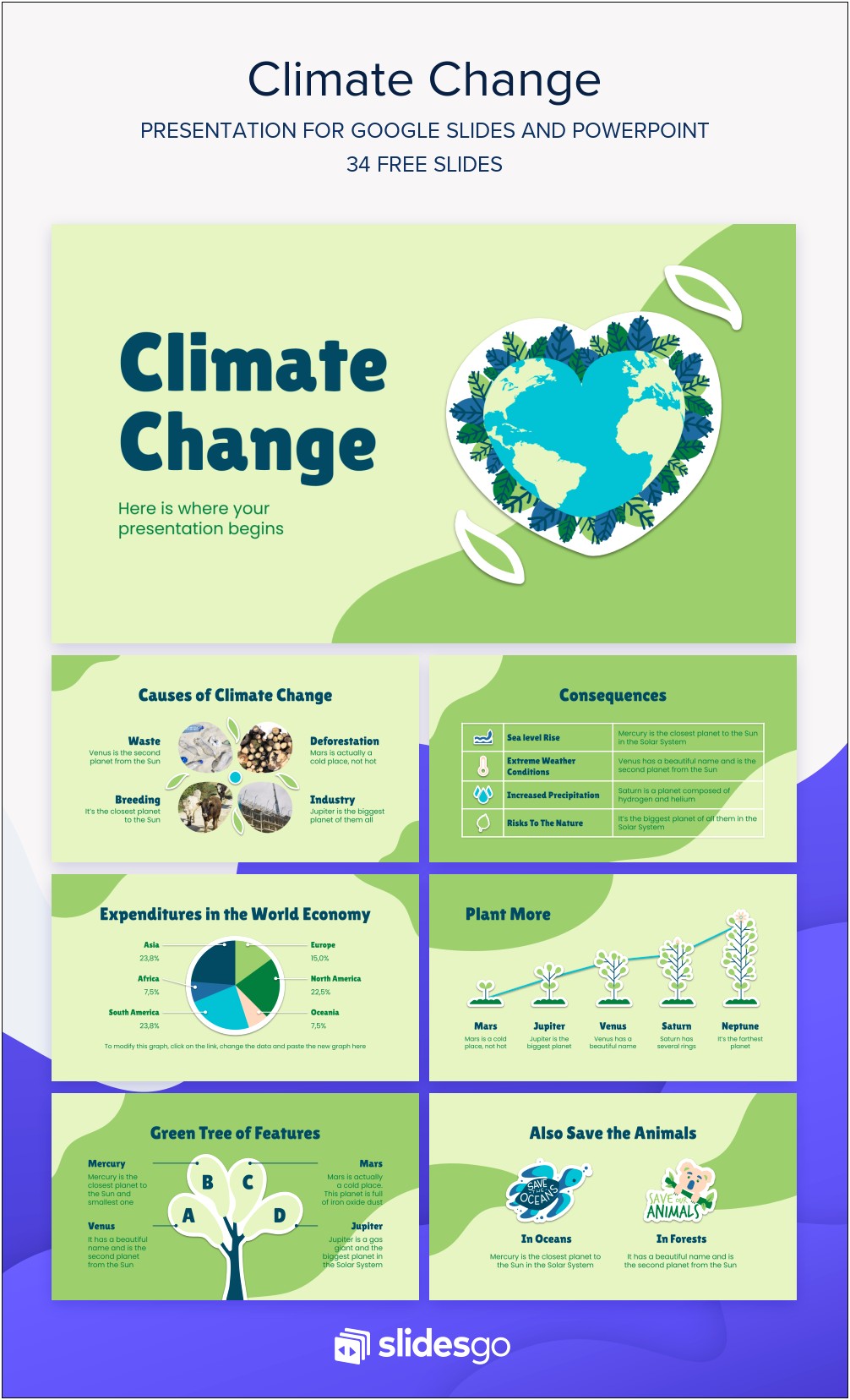 Global Warming Powerpoint Templates Free Download