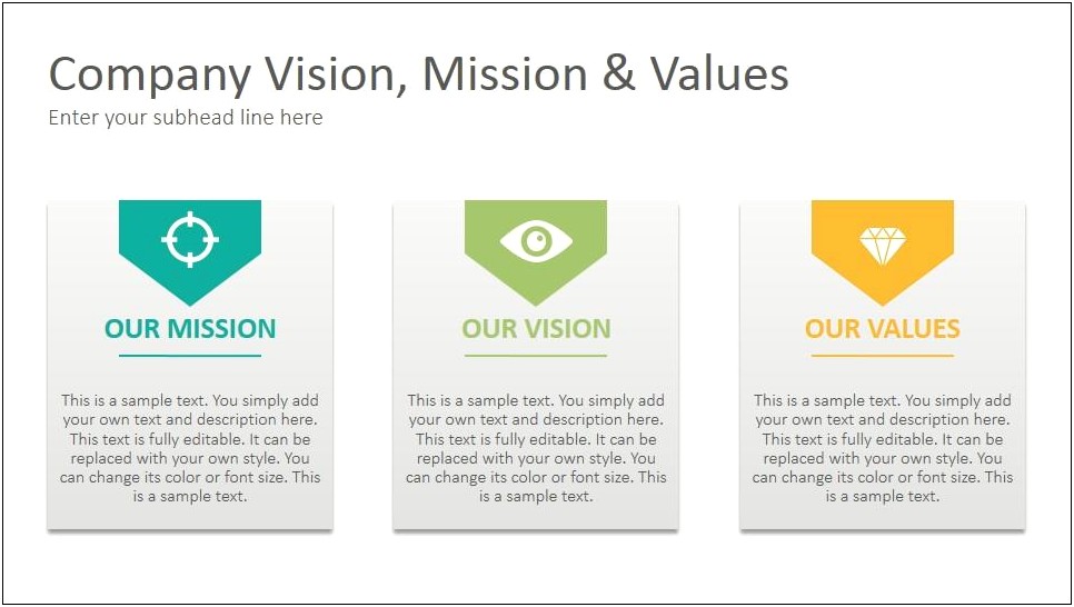 Graphic Design Vision And Mission Statement Free Templates