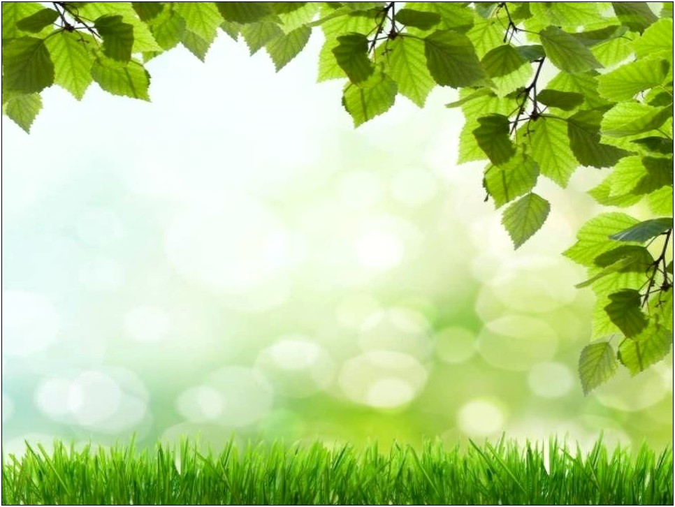 Green Nature Powerpoint Templates Free Download
