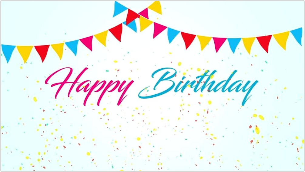 Happy Birthday Template After Effects Free