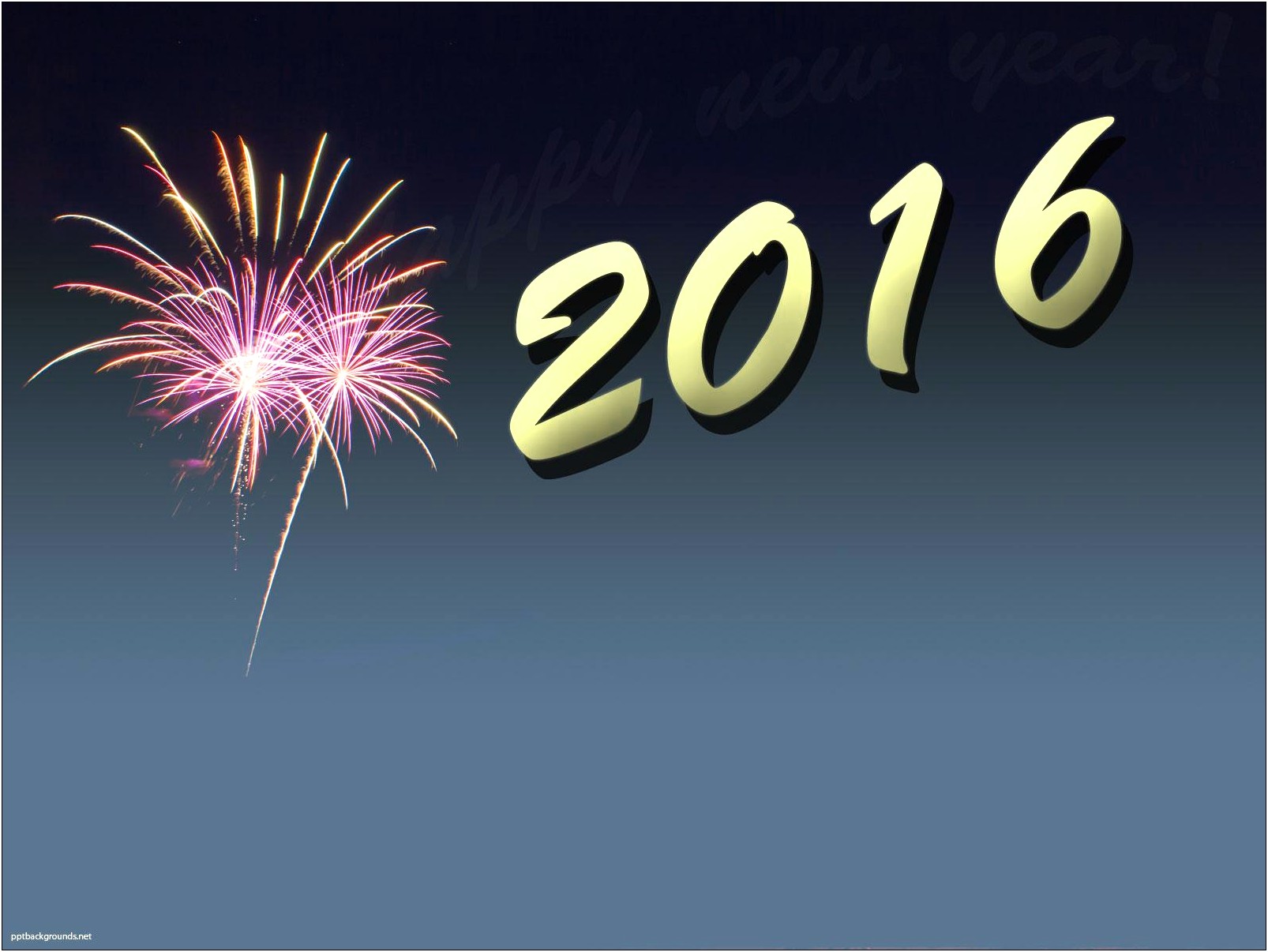 Happy New Year 2016 Templates Free Download