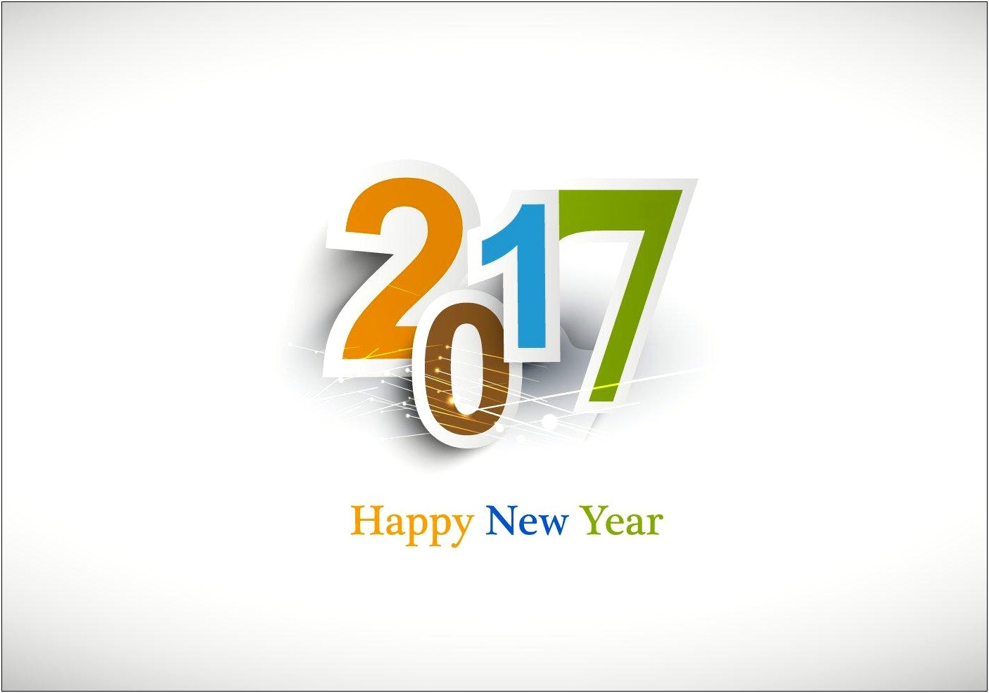 Happy New Year 2017 Template Free Download
