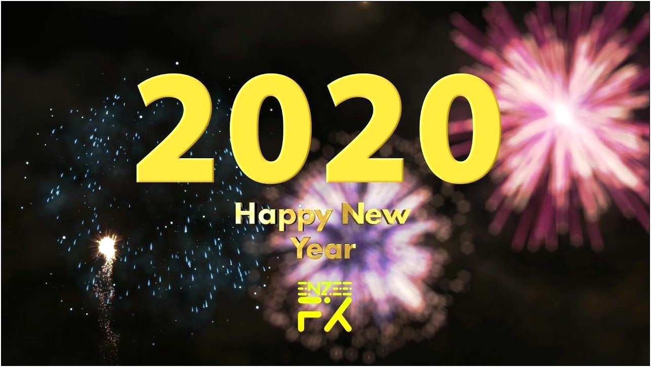 Happy New Year 2019 After Effects Template Free