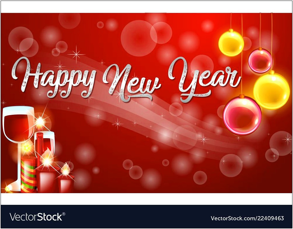 Happy New Year Photo Card Templates Free