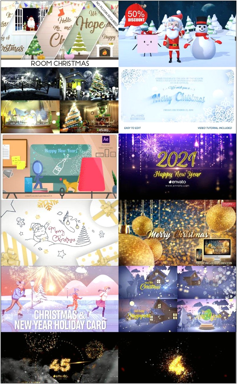 Happy New Year Videohive Ae Template Free Download