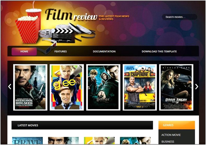 Hash Movie Blogger Template Free 100 Drive