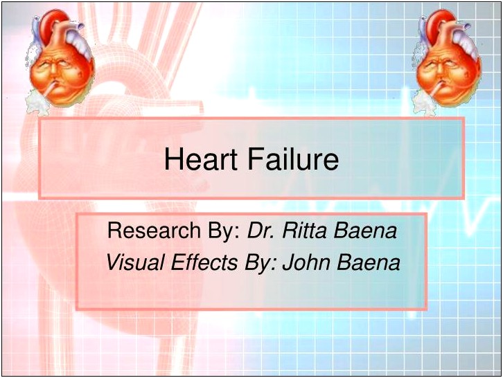 Heart Disease Powerpoint Template Free Download