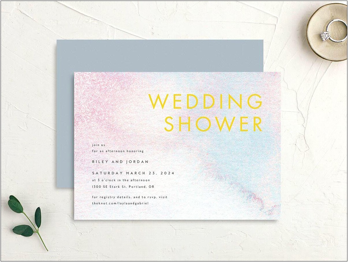His And Hers Wedding Shower Invitation Wording