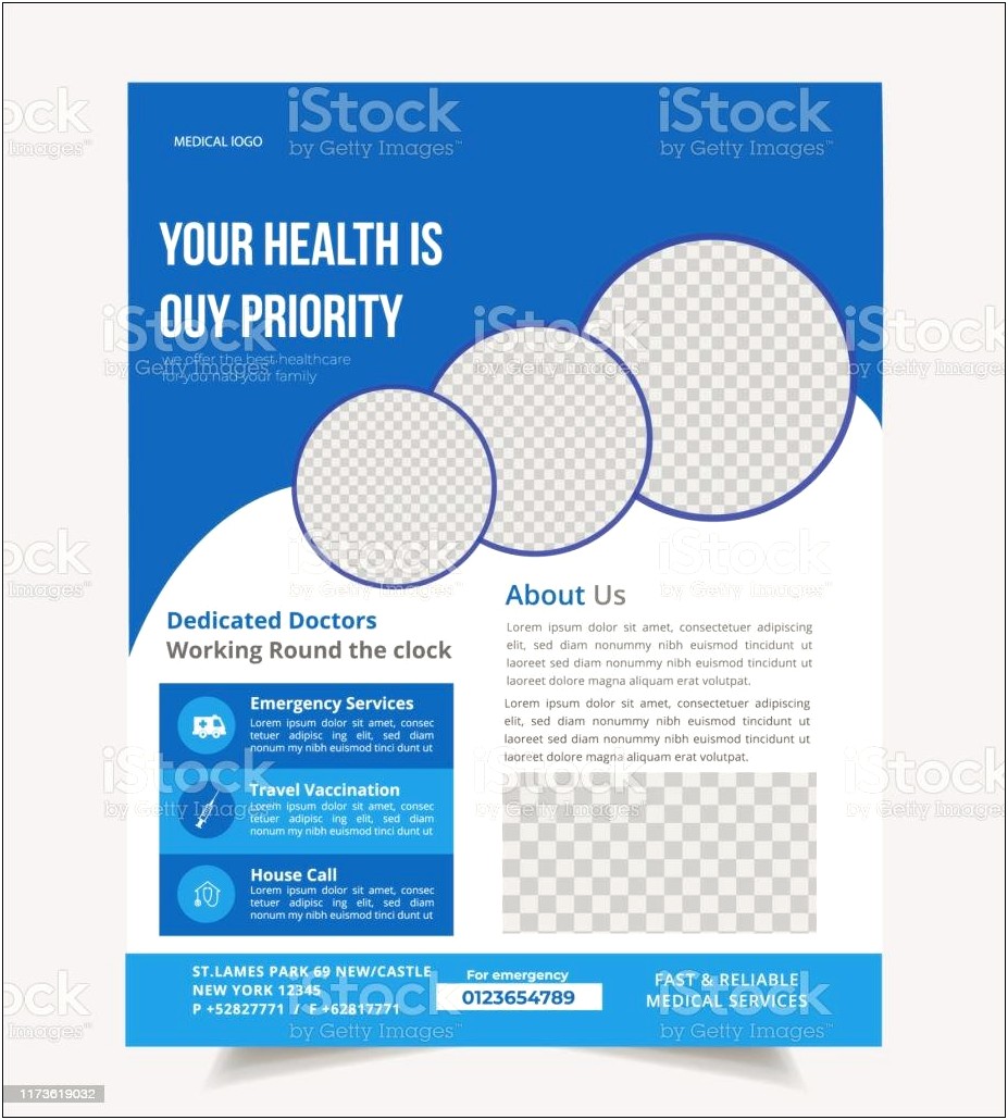 Hospital Brochure Design Templates Free Download