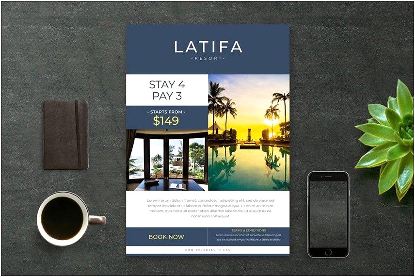Hotel Brochure Design Templates Free Download