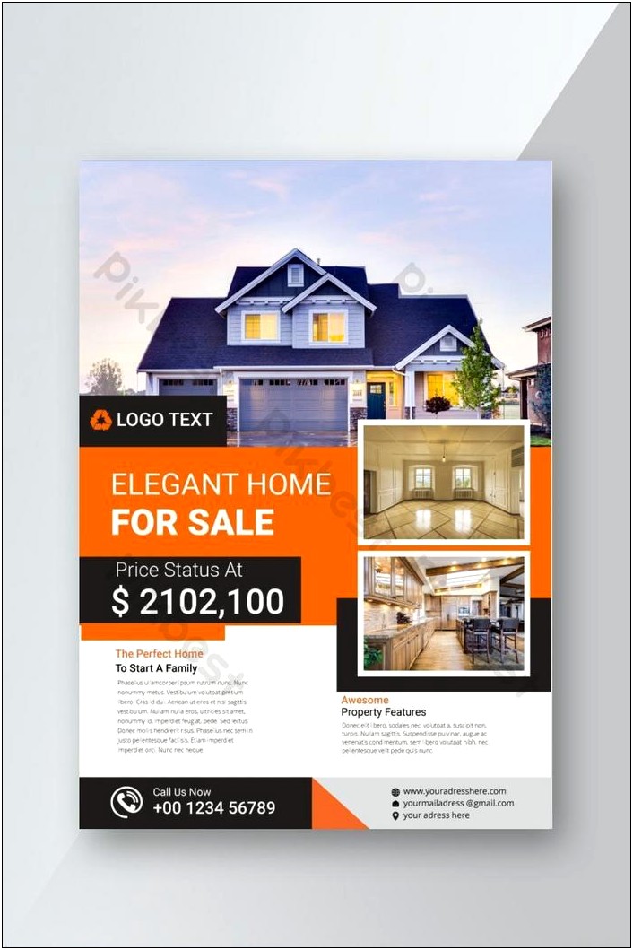 House For Sale Flyer Template Free