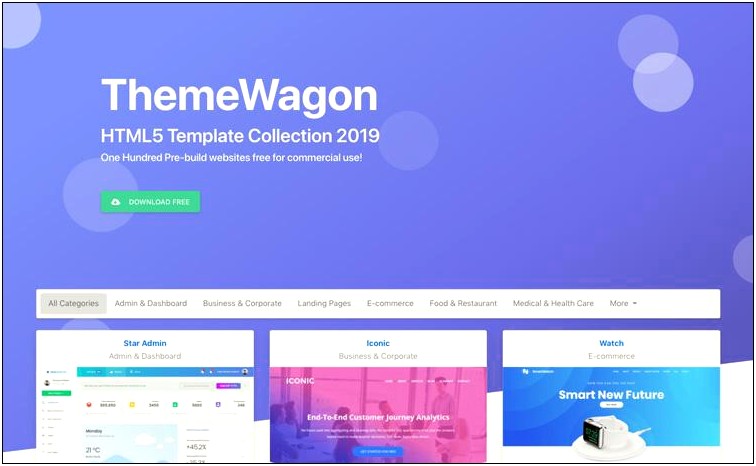 Html5 Css3 Templates Free Download 2019