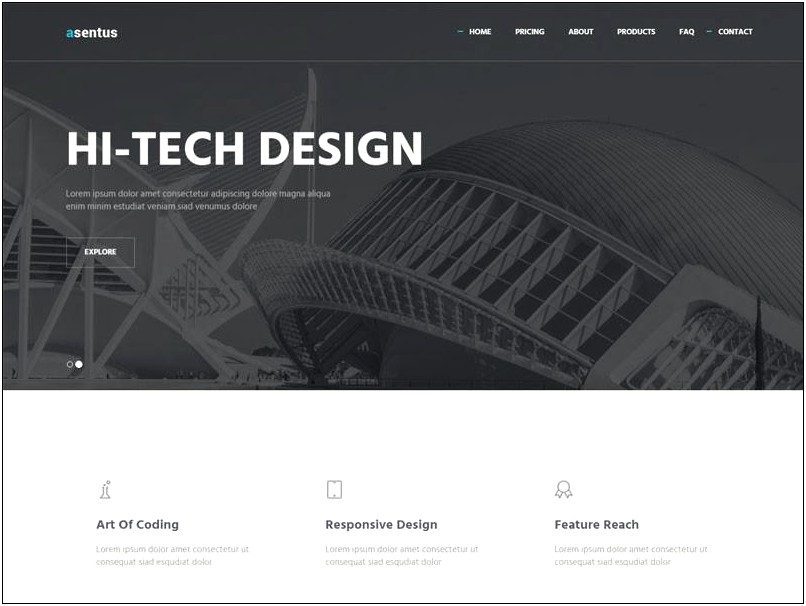 Html5 Responsive Bootstrap Template Free Download