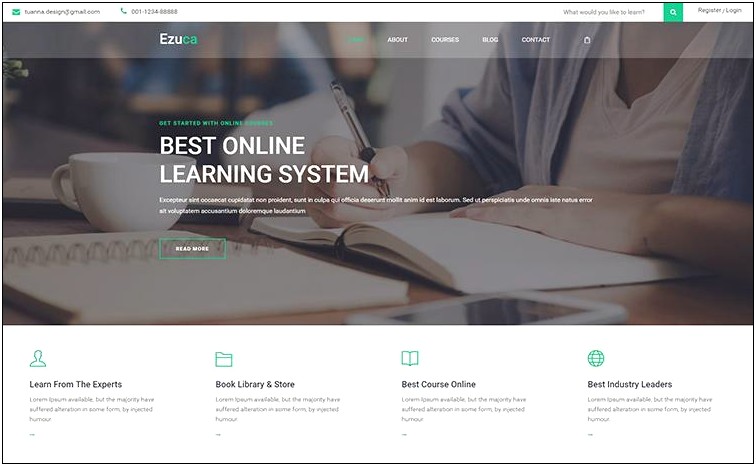 Html5 Responsive Templates For Education Free Download