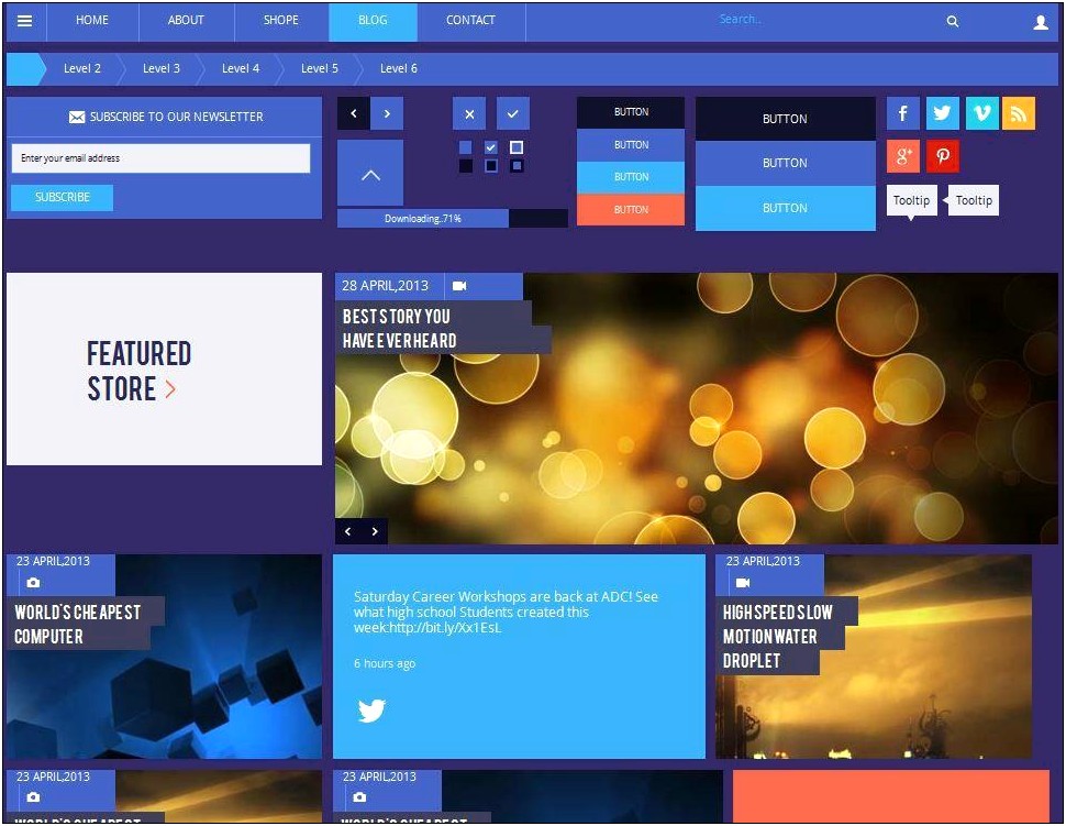 Html5 Templates Free Download With Css3 2013