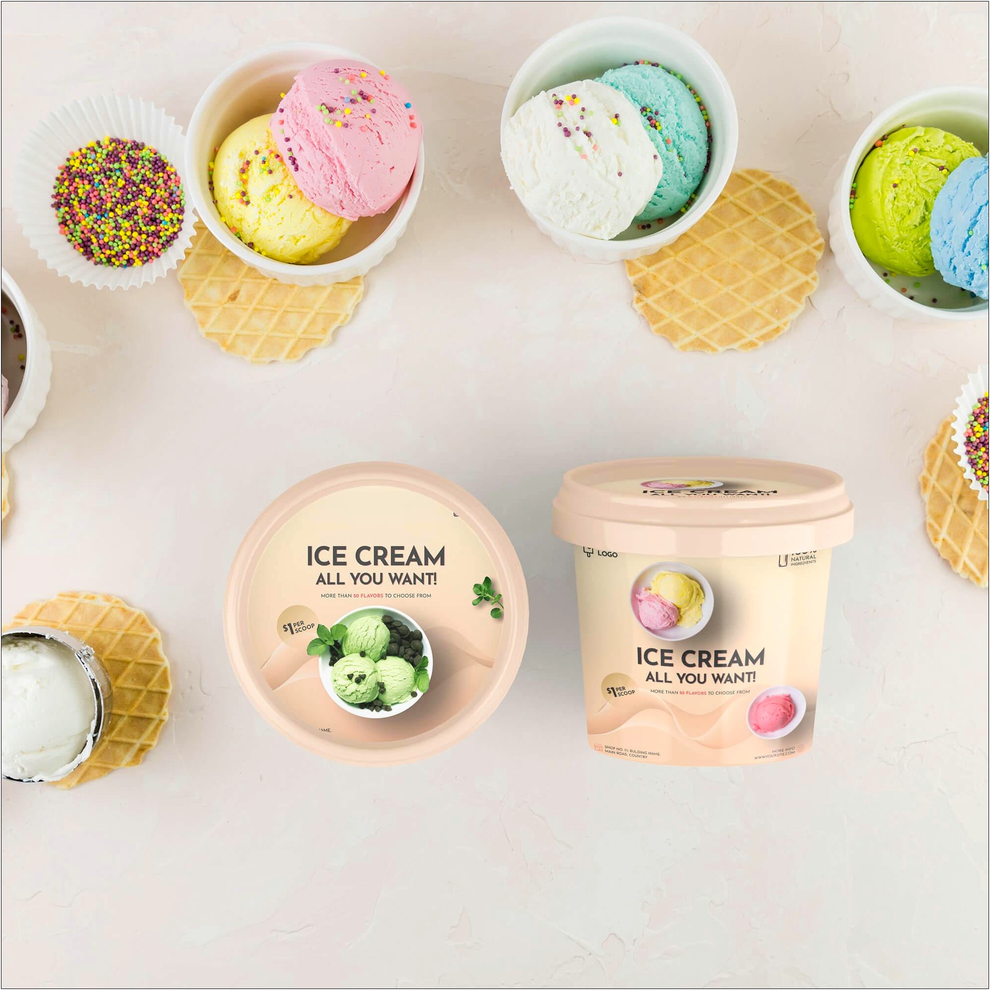 Ice Cream Parlour Templates Free Download