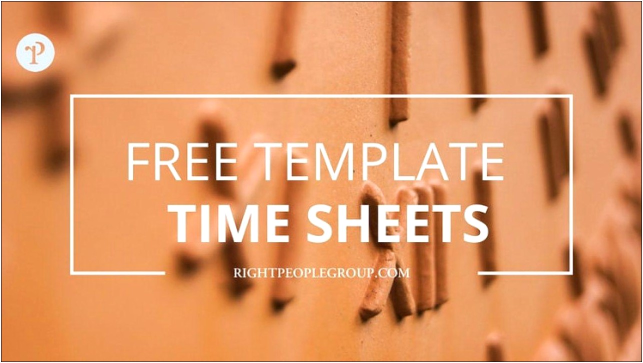 Independant Contractor Daily Timesheet Template Free Printable Downloadable