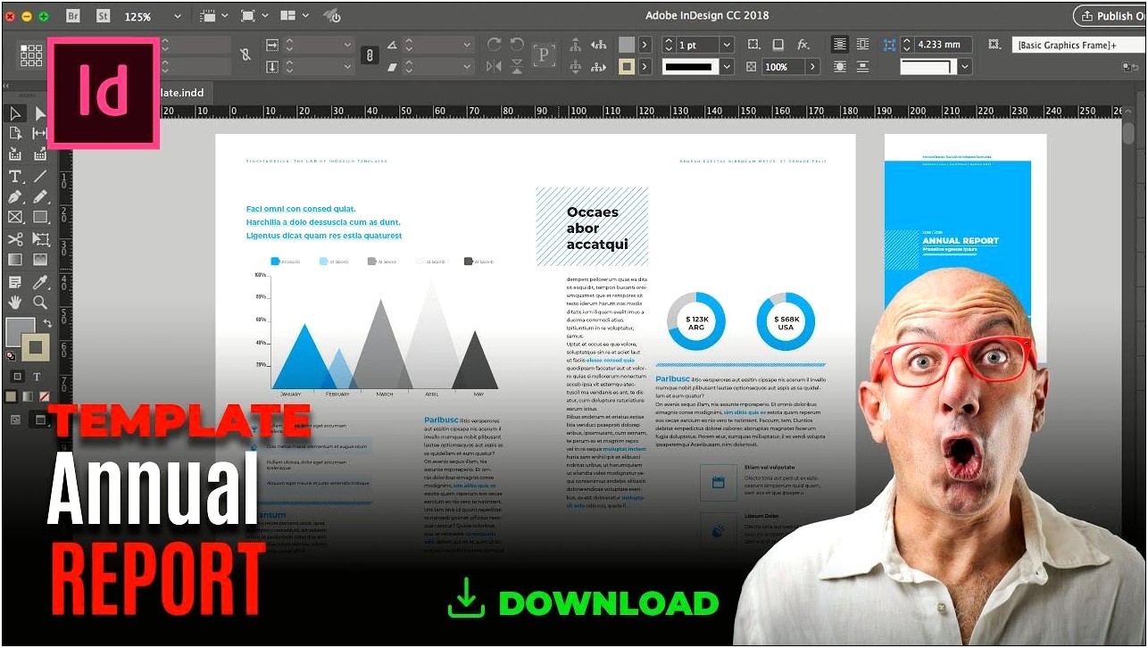 Indesign Annual Report Templates Free Download