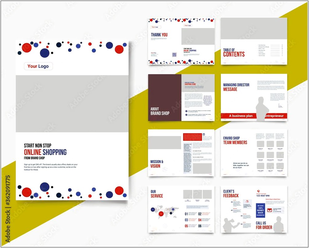 Indesign Bi Fold Brochure Template Free Download