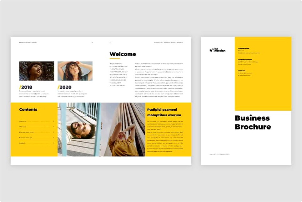 Indesign Business Proposal Template Free Download