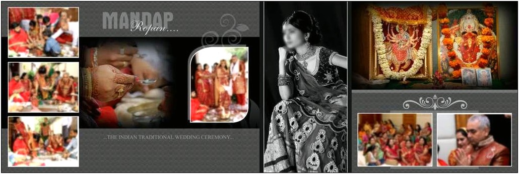 Indian Wedding Album Templates For Photoshop Free Download