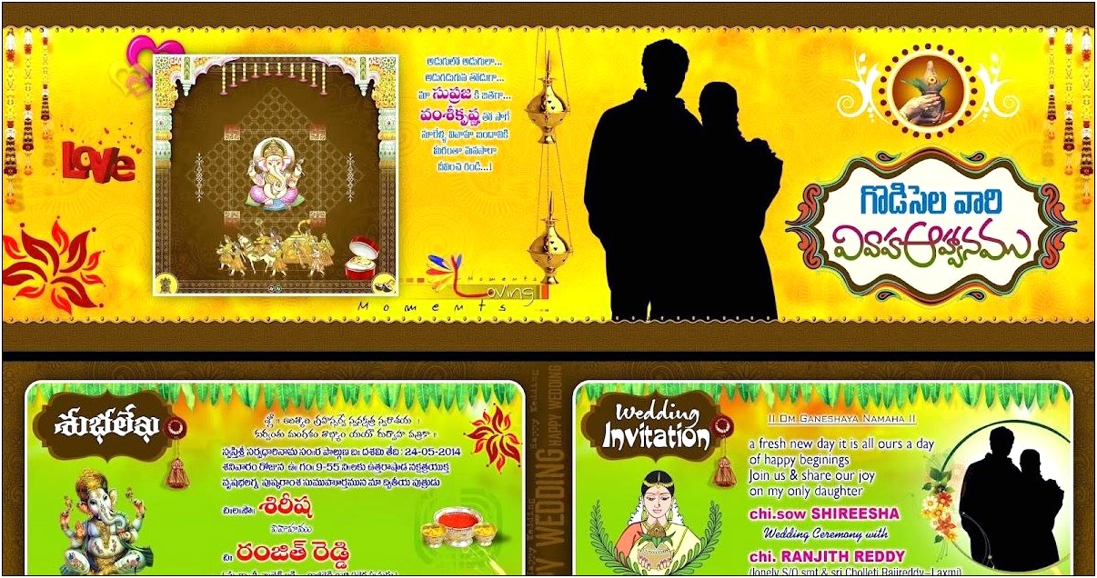 Indian Wedding Invitation Cards Psd Files Free Download