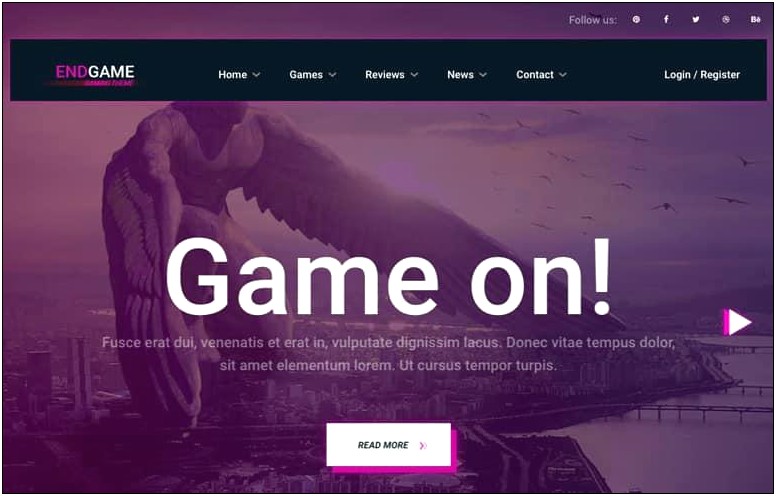 Indiega Gaming Html Template Free Download