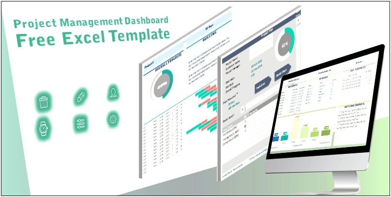 Interactive Dashboard Excel Template Free Download