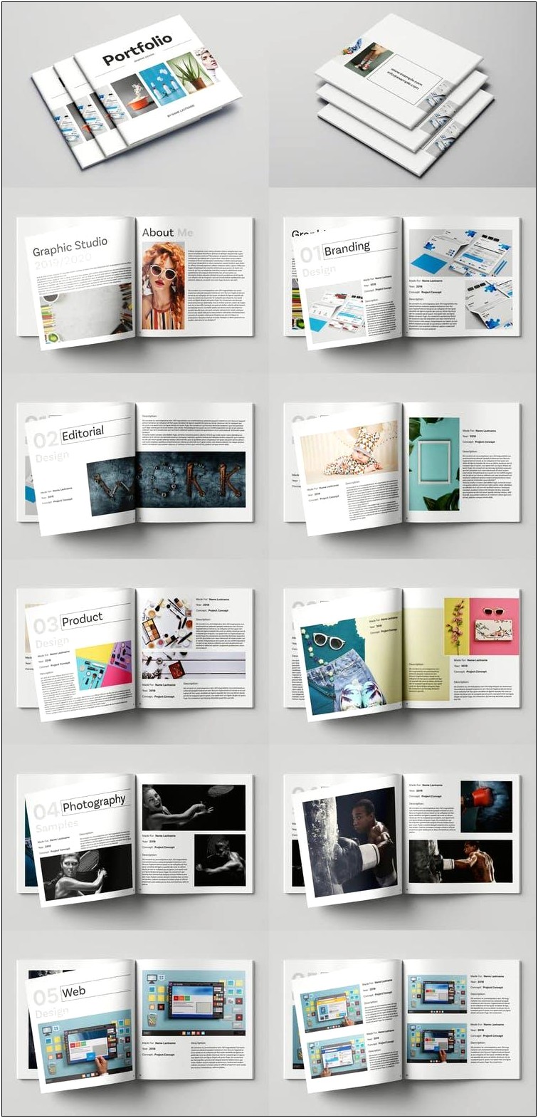 Interior Designer Portfolio Template Free Download