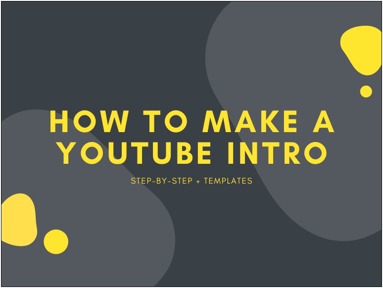 Intro Templates For Youtube Free Download